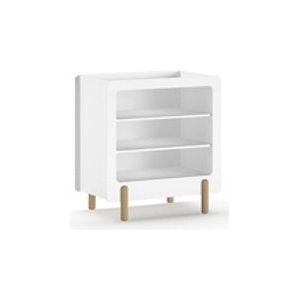 Verzorgingstafel Smile - 88x57x95 cm - Wit/dennenhout