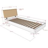 Vipack - Eenpersoonsbed Forrestx200 