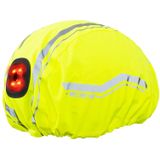 Helmovertrek met geïntegreerde usb oplaadbare LED - Corsa helmovertrek WOWOW