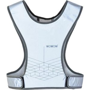 WOWOW - Nova Jacket volledig reflecterende stof - S - Running jacket