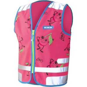 WOWOW Comic veggie Jacket roze - fluohesje kind EN17353 - L