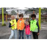 WOWOW - Nuty Jacket - Fluo Hesje - Geel - Kind