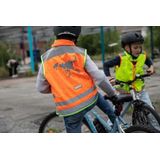 WOWOW - Nuty Jacket - Fluo Hesje - Geel - Kind