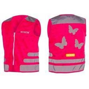 WOWOW Design Fluo hesje kind - Nuty jacket pink S