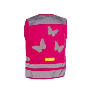 WOWOW Design Fluo hesje kind - Nuty jacket pink L