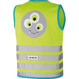 Crazy Monster Jacket Green L - Fluohesje EN 1150 kind