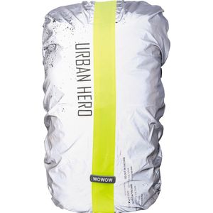 WOWOW Unisex Hero Bag Cover Full Reflective Fit Backpacks Up to 35 liter, grijs, eenheidsmaat EU