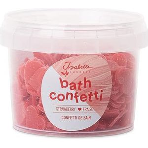 Isabelle Laurier - Badconfetti - Aardbeigeur - Badadditief met 98% Natuurlijke Ingrediënten