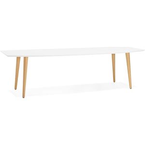 Eettafel Stockholm uitschuifbaar wit 170-220-270cm