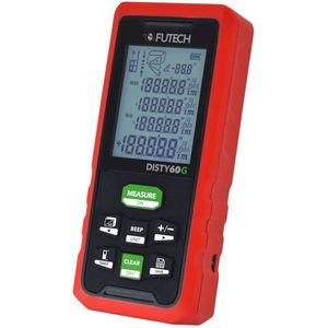 FUTECH Laserafstandsmeter Disty 60 Groen - 202.60G