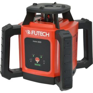 Futech Para ONE Rood Rotatie Laser + Para Ontvanger In Koffer - 2x300m