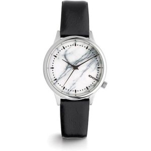 Komono, Accessoires, Dames, Grijs, ONE Size, Dameshorloge Roestvrij Staal Zilver