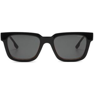 KOMONO Bobby Black Tortoise Unisex Square Bio Nylon G850 Sunglasses for Men and Women with UV Protection and Scratch-Resistant Lenses