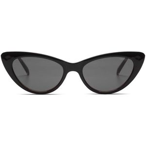 Komono zonnebril Rosie met tortoise print zwart