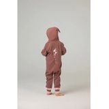 Ducksday - Fleecepak - Onesie voor Kinderen - Donkerroze/Lichtroze