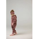 Ducksday - Fleecepak - Onesie voor Kinderen - Donkerroze/Lichtroze