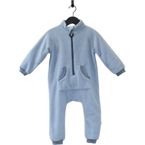 Ducksday - Sherpa - Fleecepak - Lichtblauw - 100% Gerecycleerd Polyester