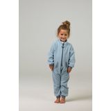Ducksday - Fleecepak Sherpa - Onesie - Lichtblauw - 100% Gerecycleerd Polyester