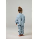 Ducksday - Fleecepak Sherpa - Onesie - Lichtblauw - 100% Gerecycleerd Polyester