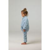 Ducksday - Fleecepak Sherpa - Onesie - Lichtblauw - 100% Gerecycleerd Polyester
