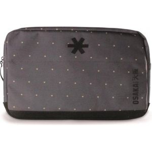 Osaka People Big job - 15'' inch Laptop cover tas sleeve - Charcoal Yellow