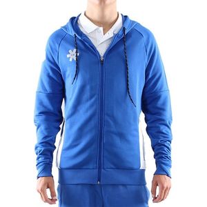 Osaka - Training Zip Hoodie - Vest - Royal Blue - 100% Frans Terry Polyester
