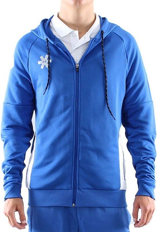 Osaka - Training Zip Hoodie - Vest - Royal Blue - 100% Frans Terry Polyester