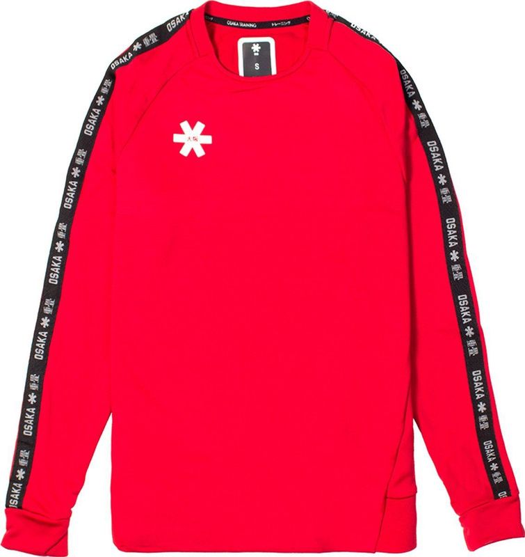 Osaka - Men Training Sweater - Rood - 100% Polyester