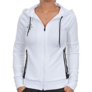 Osaka - Women Training Zip Hoodie - Wit - 100% Polyester