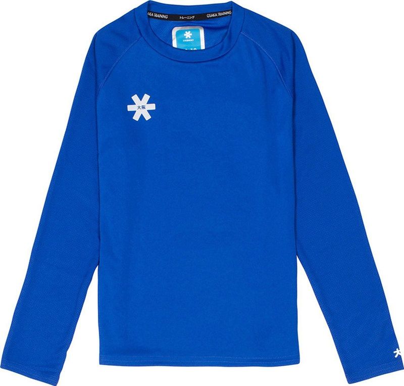 Osaka - Training Tee Long Sleeves - Trainingsshirt - Royal Blue - 100% Gerecycled Polyester