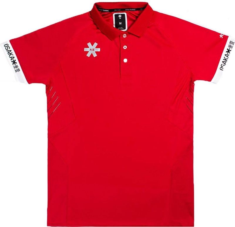Osaka - Kids Jersey - Rood - 100% Polyester - Reflecterende Details