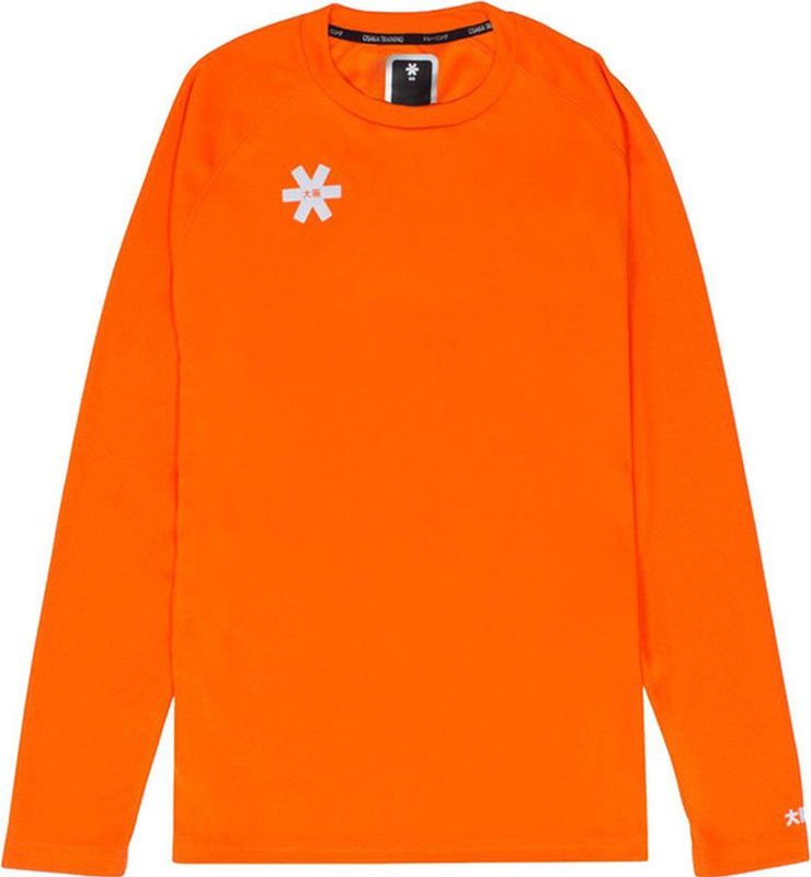 Osaka - Men Training Long Sleeve - Oranje - 100% Gerecycled Polyester