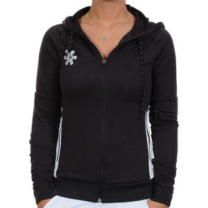 Vest Osaka Women Training Zip Hoodie Black