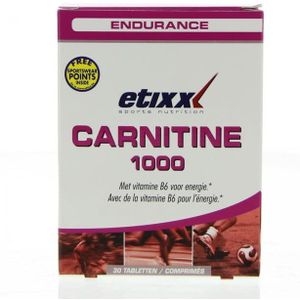 Etixx Carnitine 1000 - 30 stuks