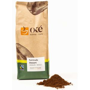 Oké koffie, gemalen, pak van 250 g, Fairtrade Dessert