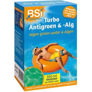Turbo Anti Groen en Alg - BSI - 300 ml (Concentraat)