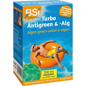 Turbo Anti Groen en Alg - BSI - 300 ml (Concentraat)