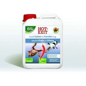 BSI Hot Exit Honden en Katten Verjager 2 Liter - Inclusief Sprayfles