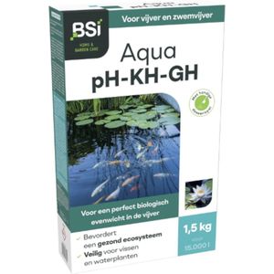 Bsi Aqua Ph + Kh + Gh - 1.5kg - ideeal voor de zuurtegraad & hardheid