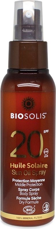 Biosolis Sun Oie Spr SPF 20 100 ml