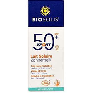 Sport Zonnemelk - SPF50+ - Water- en Zweetbestendig - Geen Witte Sporen