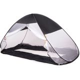 Deryan Bedtent Pop Up klamboe - 200x90cm -  Hoogste kwaliteit Muggennet Muskietennet 1mm gaas  - Grijs