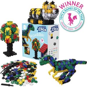Nano Clics Creative Builders 500, constructiespeelgoed voor kinderen vanaf 8 jaar, creatief educatief speelgoed in een 500 delige set, bouwstenen voor meisjes en jongens, duurzaam speelgoed