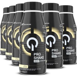 QNT Pro Shake (50g Protein, Zero added Sugar and BCAA) Vanilla 500 Vloeistof