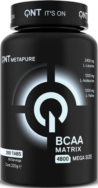 QNT Matrix BCAA 4800 - 200 caps