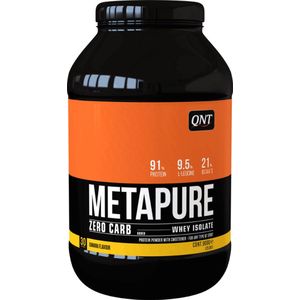 QNT Metapure Whey Isolate Zero Banana 908 Poeder