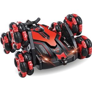 Gear2Play - X-ROVER - Bestuurbare RC Auto - 6-Wielig - Verlichte Koplampen - Incl. Oplaadbare Batterij