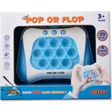Pop or Flop - Gameconsole - Blauw - Draagbaar Spel - 4 Verschillende Spellen