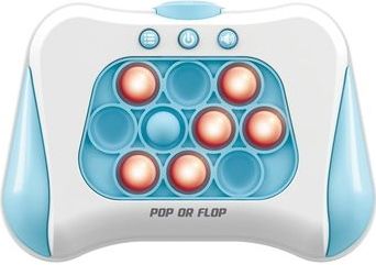 Pop or Flop - Gameconsole - Blauw - Draagbaar Spel - 4 Verschillende Spellen
