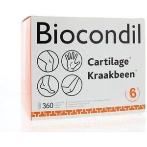 Trenker Biocondil Chondroitine/Glucosamine Vitamine C, 360 Stuk, 360 Tablet